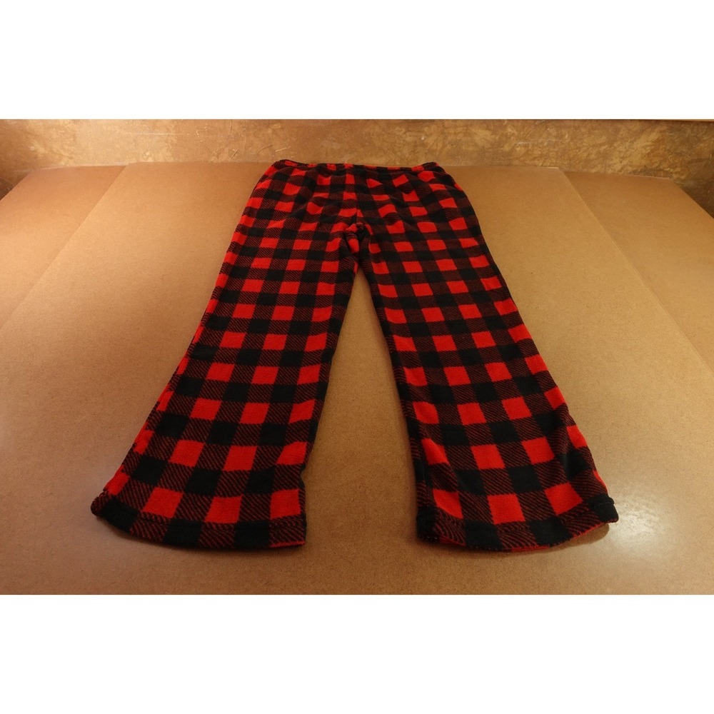 Fashion Nova Womens X-Large Red Black Plaid‎ Always Cozy Plush Pajama Pants NWT